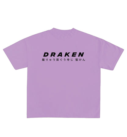 Draken Kun Oversized Designed Tee