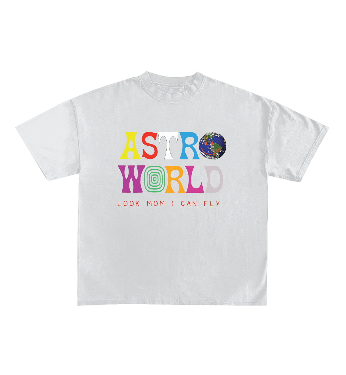 Astro World Designed Oversized Tee